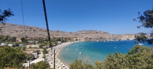 Megali Paralia lindos beach
